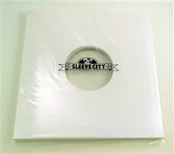 10 Inch Die-Cut White Jackets (5 Pack)
