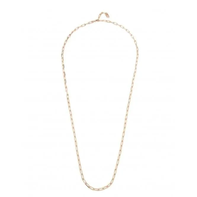 18K Gold Plated Cadena 8 Chain COL1607ORO000
