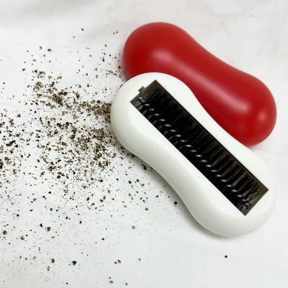 4 PC Table Crumb Cleaner Brush Sweeper Handheld Rolling Kitchen Portable Vacuum