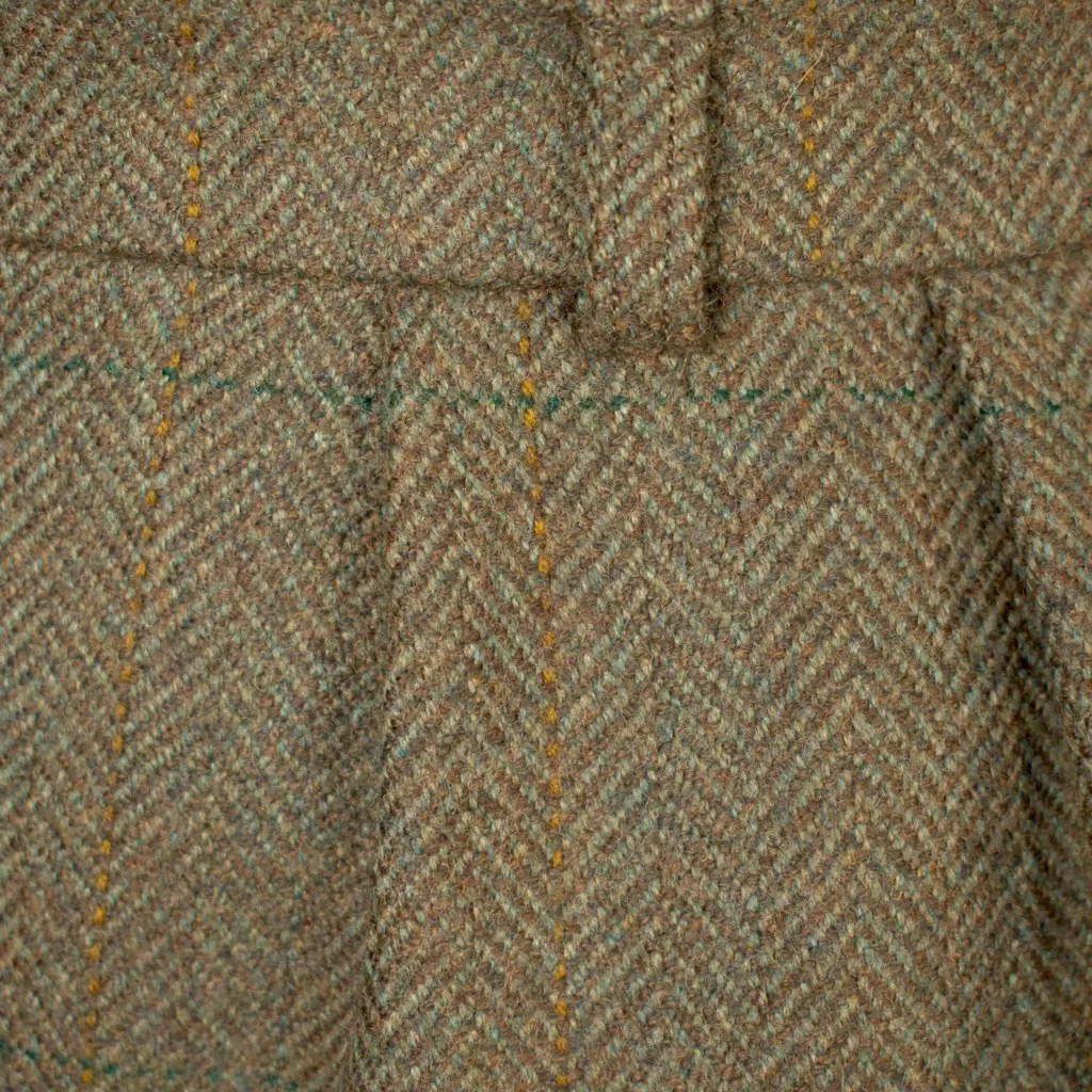 80s does 1950s Mossy Wool Skirt