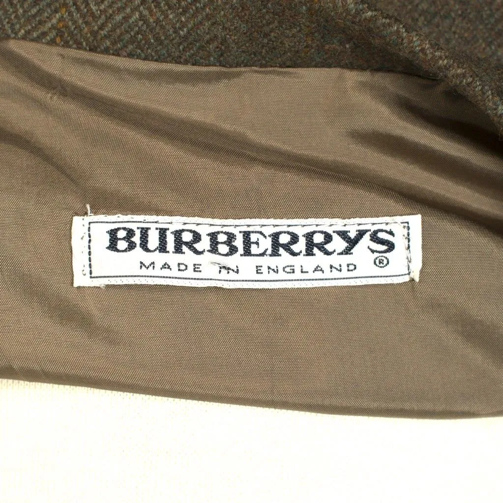 80s does 1950s Mossy Wool Skirt