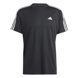 Adidas Adidas Train Essentials Base 3- Stripes Training Men's T-Shirt Black
