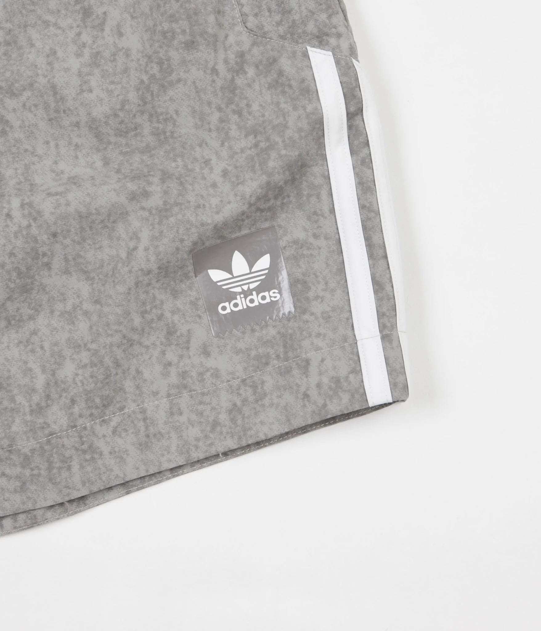 Adidas Nautical Shorts - Solid Grey / White