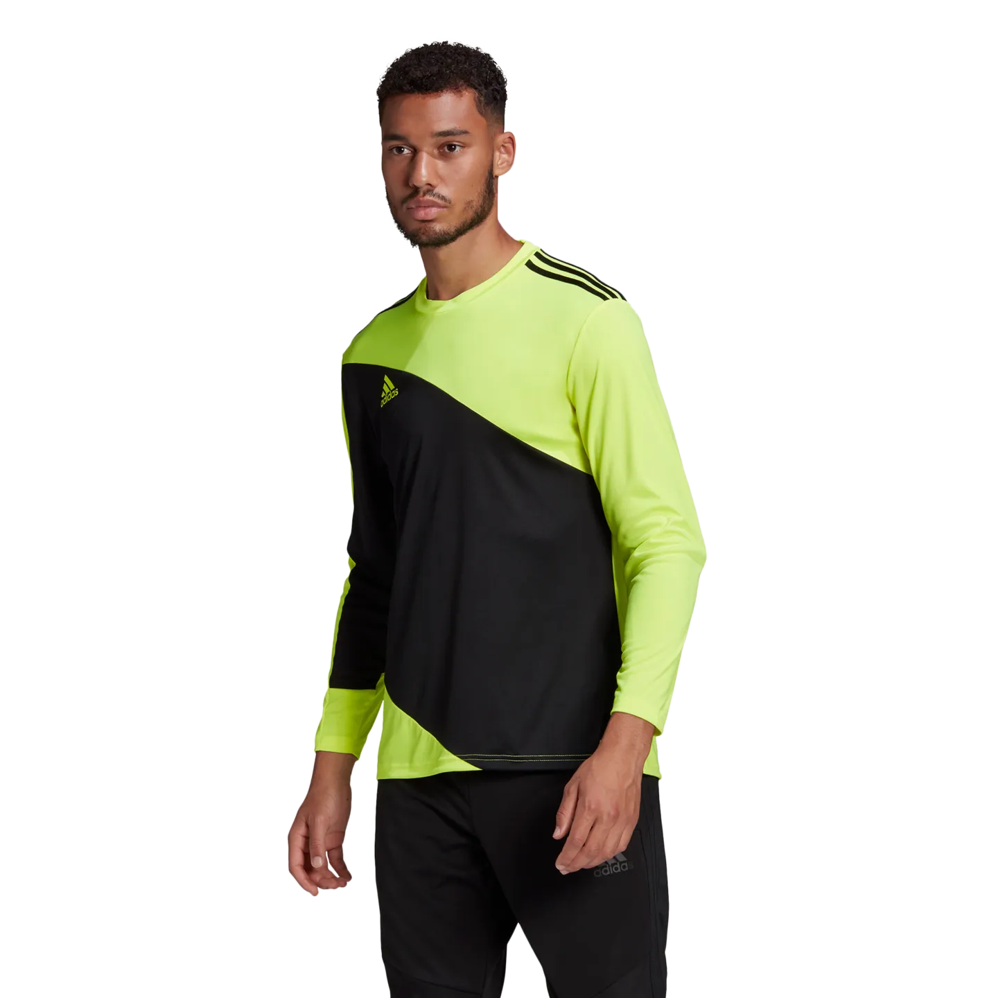 Adidas Squad Goalkeeper Jersey - Youth - Solar Yellow / Black