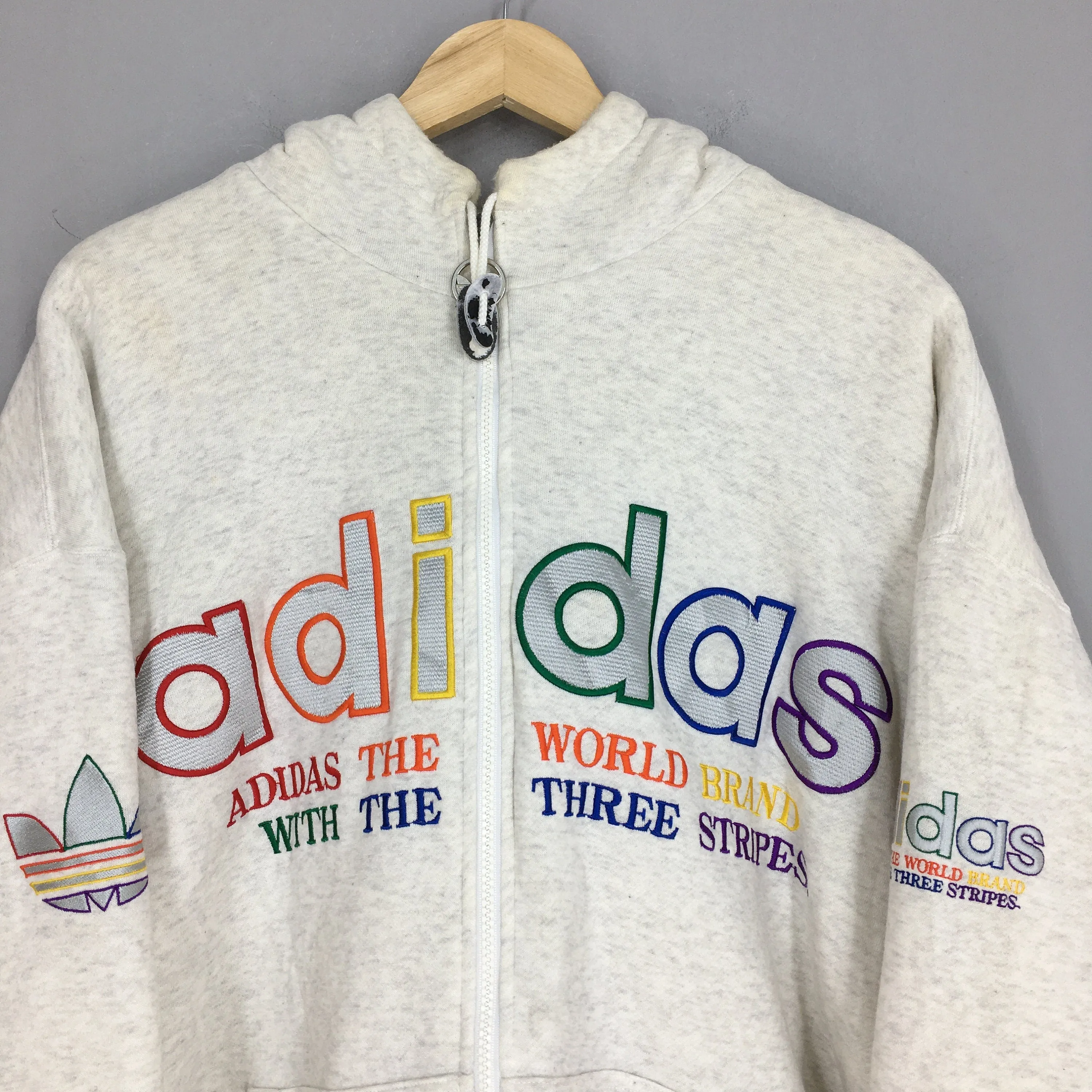 Adidas Trefoil Hoodie Sweatshirt XLarge