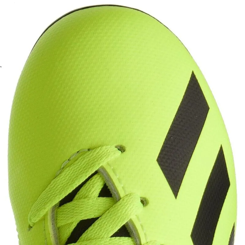 Adidas X 18.4 FXG J DB2420 Kid Boys Solar Yellow/Black Soccer Cleats Boot HS3426