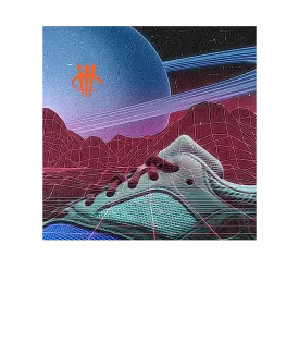 adidas Yeezy Boost 700 Faded Azure Black T-Shirt (TOMORROW)