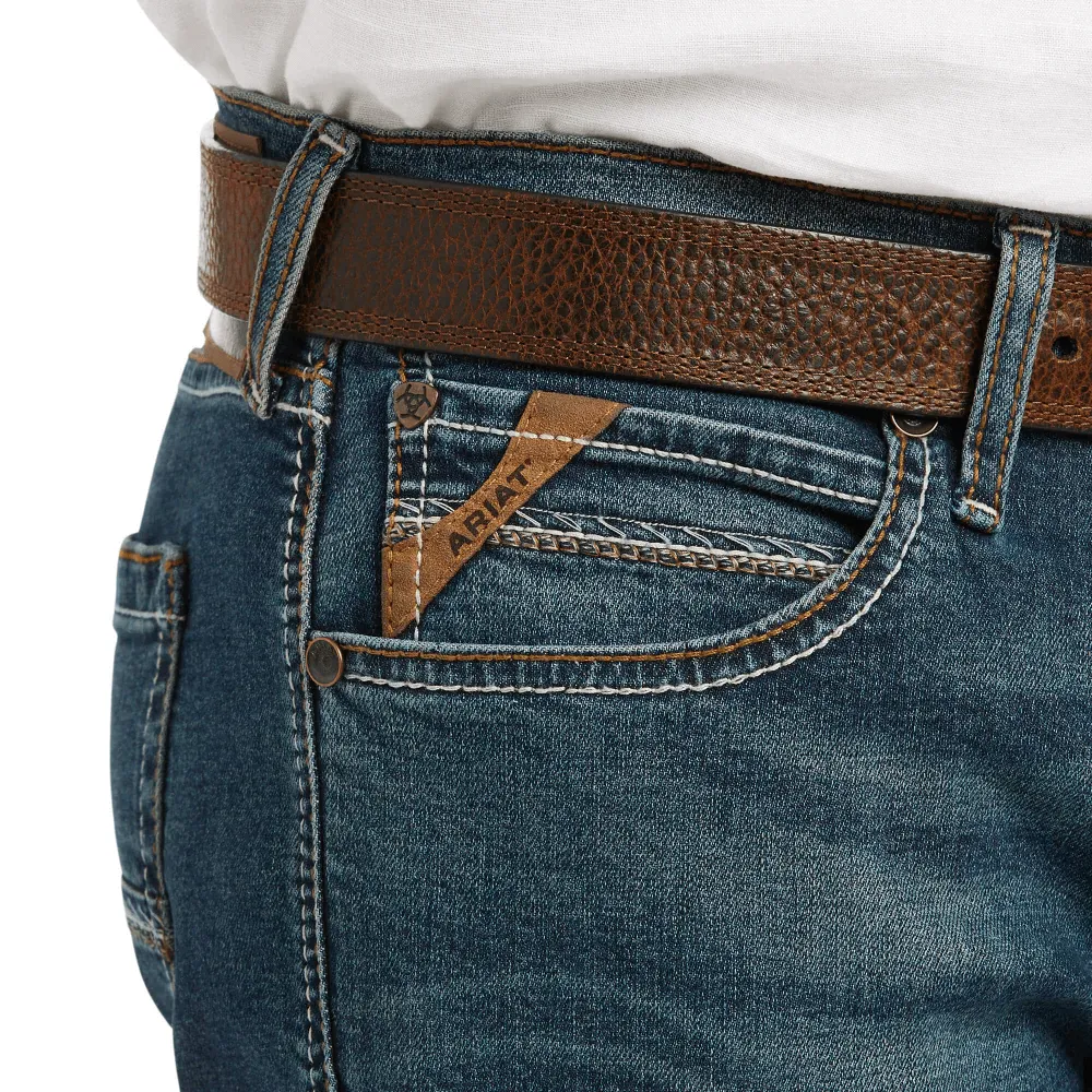 Ariat Mens M8 Modern TekStretch Sebastian Slim Leg Jeans - 10039625