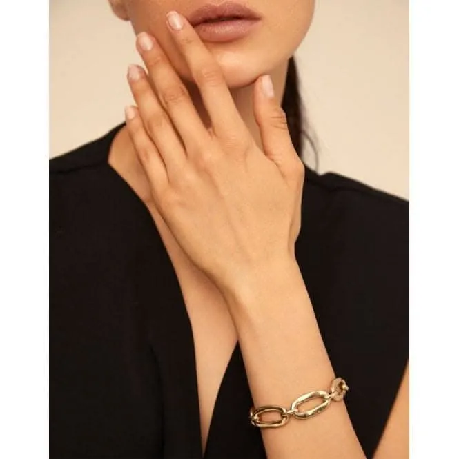 Awesome Golden Metal Bracelet