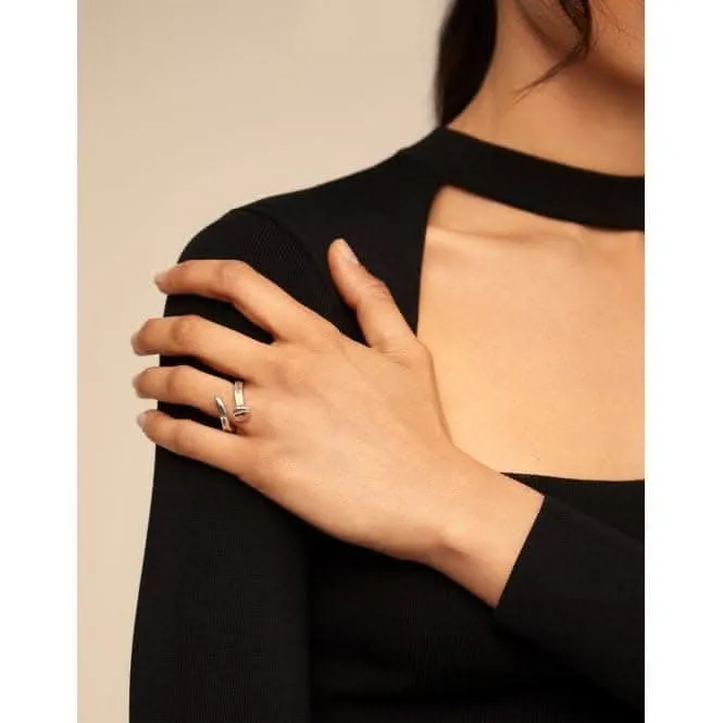 B12 Silver Metal Ring