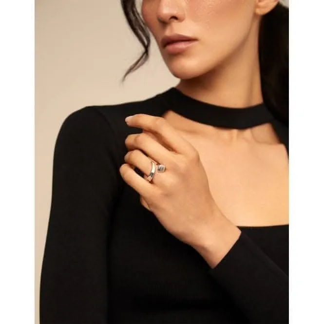 B12 Silver Metal Ring
