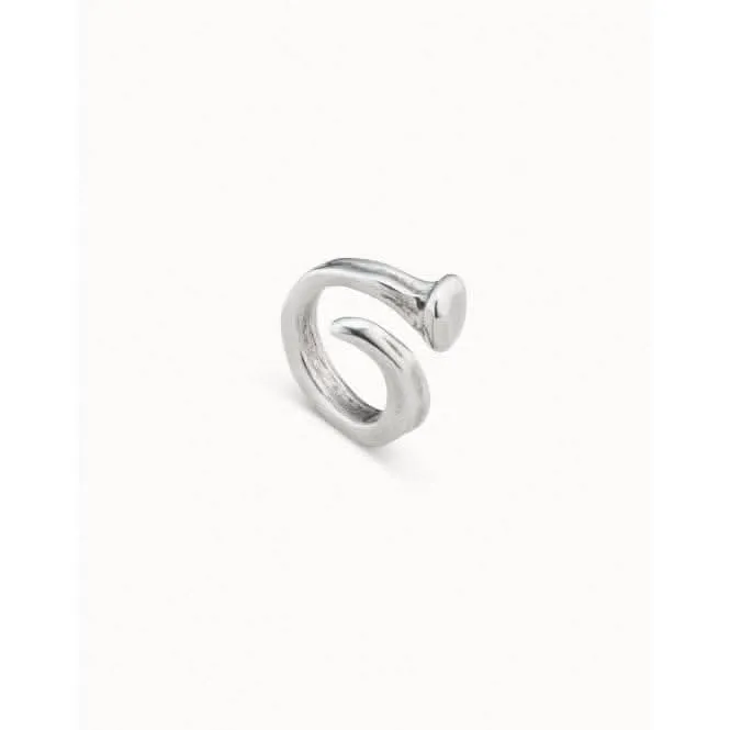 B12 Silver Metal Ring