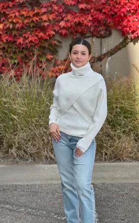 Ballet Wrap Sweater