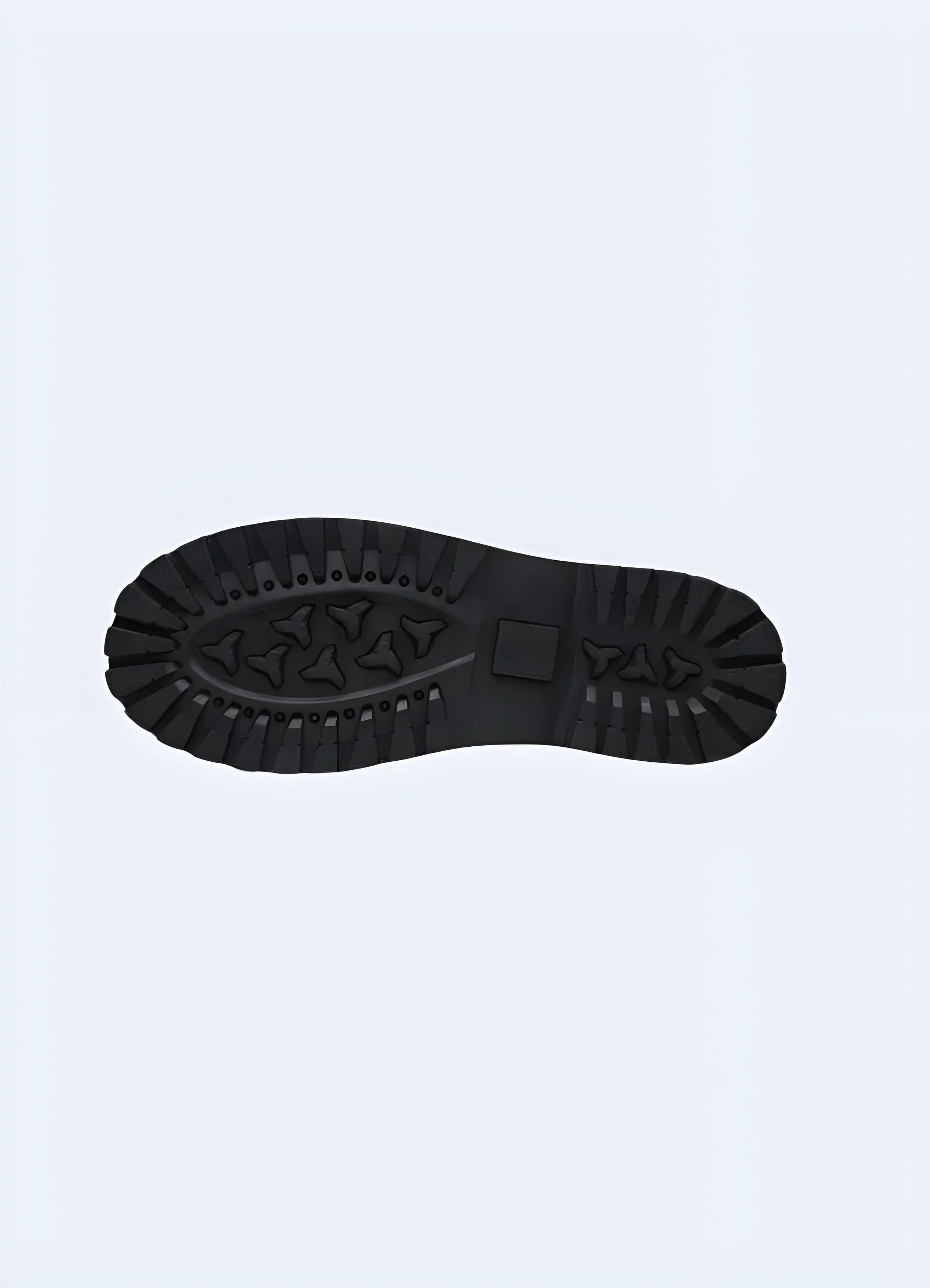 Black Leather Punk Boots