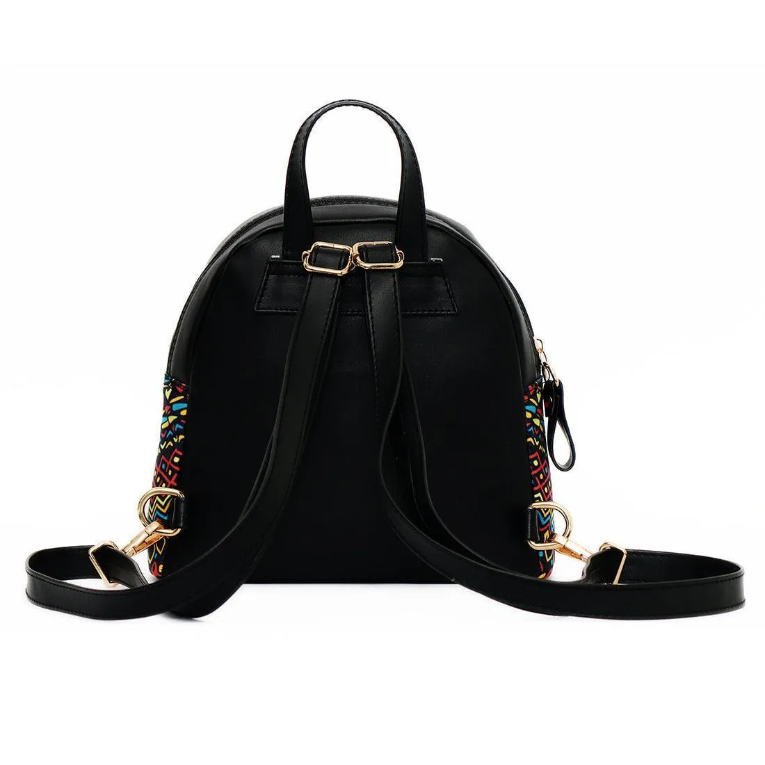 Black Mini Backpack Mess