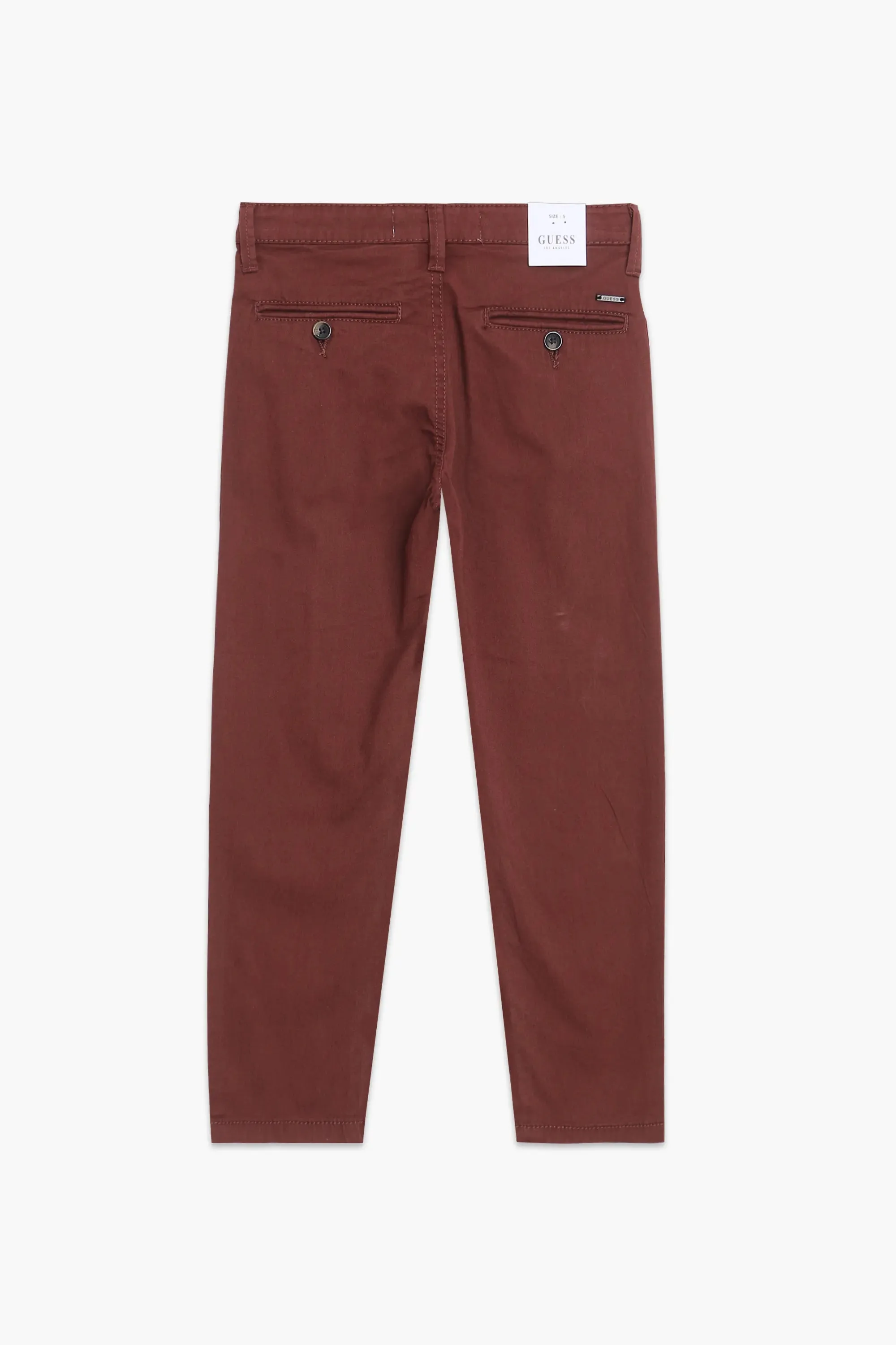 Boy Chino Pant (Brand: Guess) - Maroon