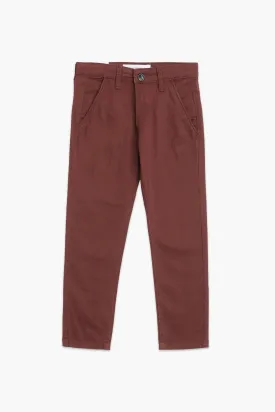 Boy Chino Pant (Brand: Guess) - Maroon