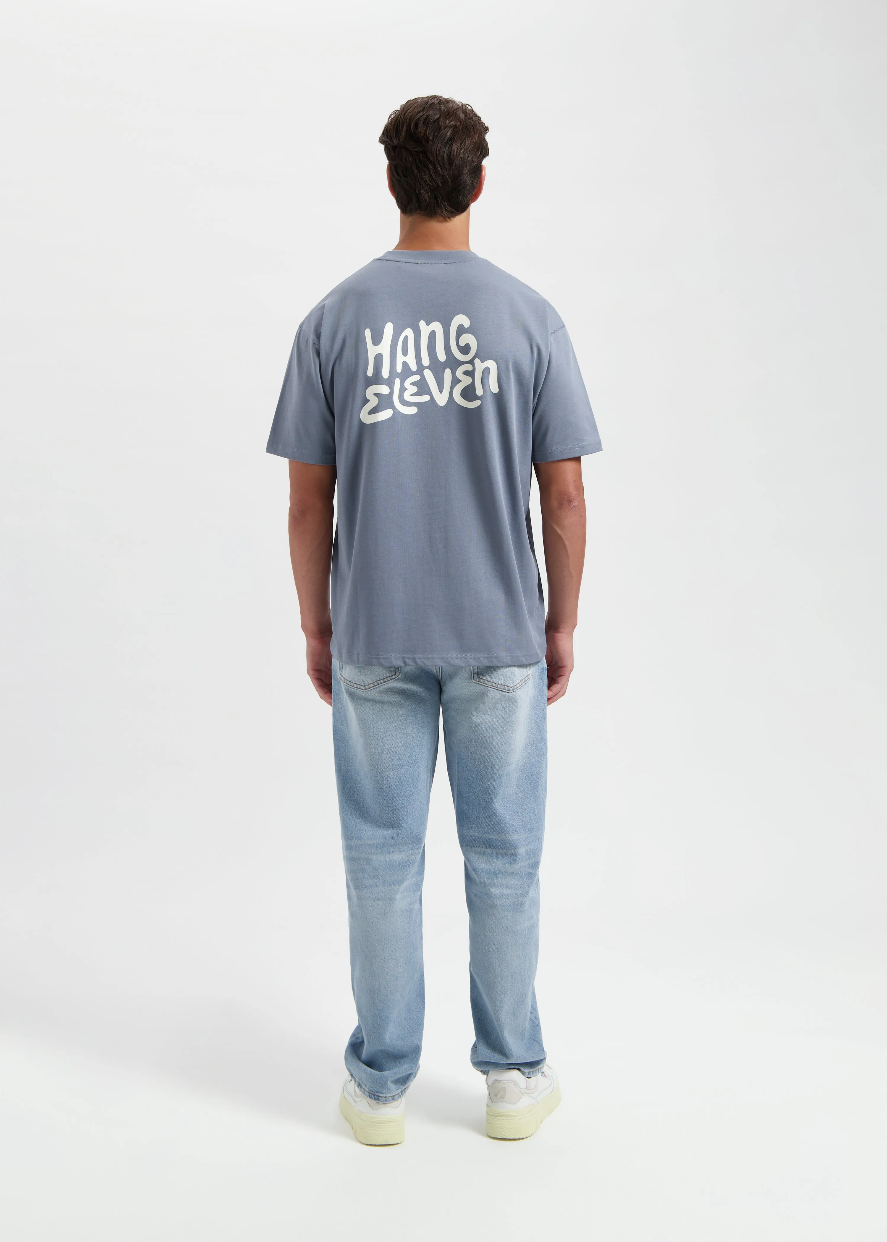 Brand Tee - Stone Grey
