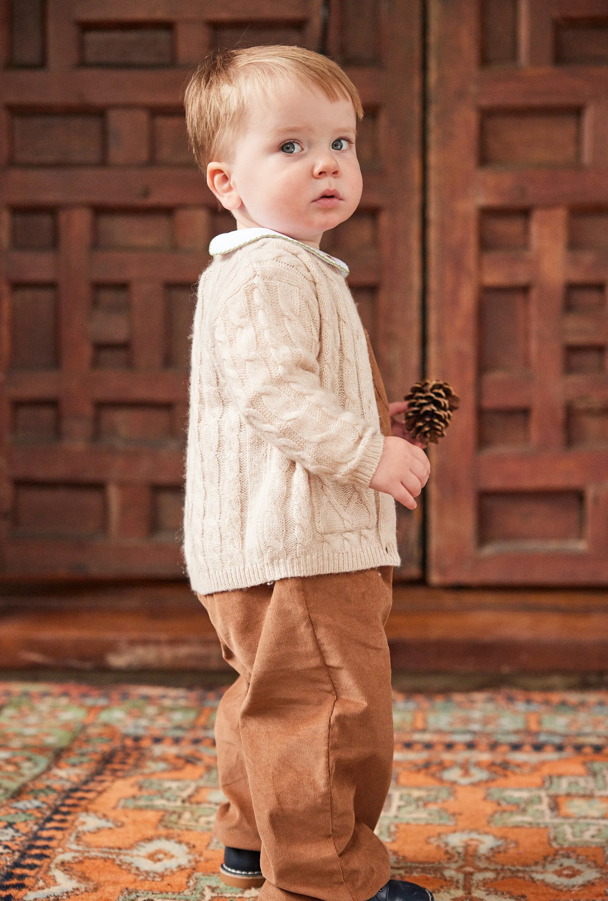 Campbell Overall - Chestnut Corduroy