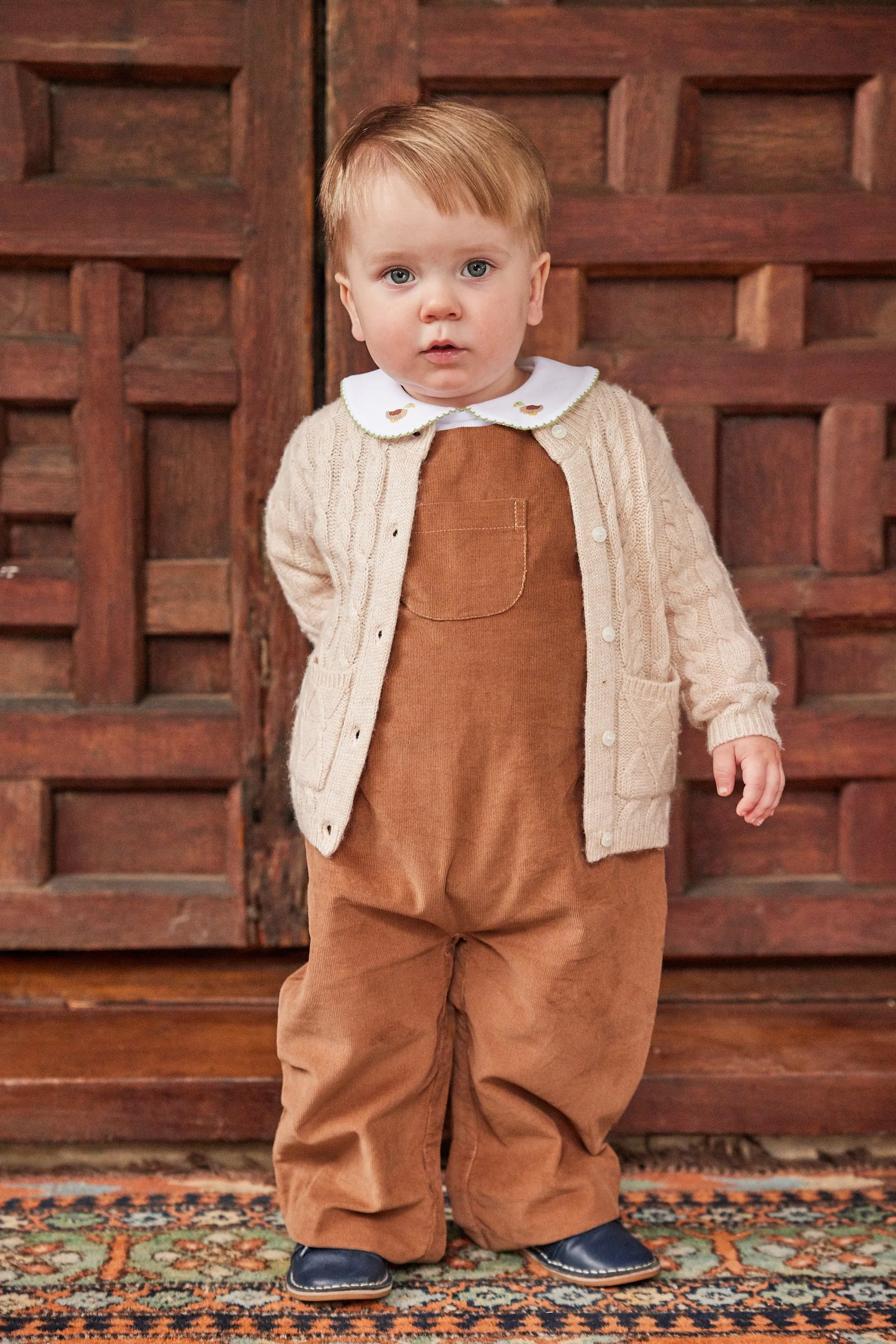 Campbell Overall - Chestnut Corduroy