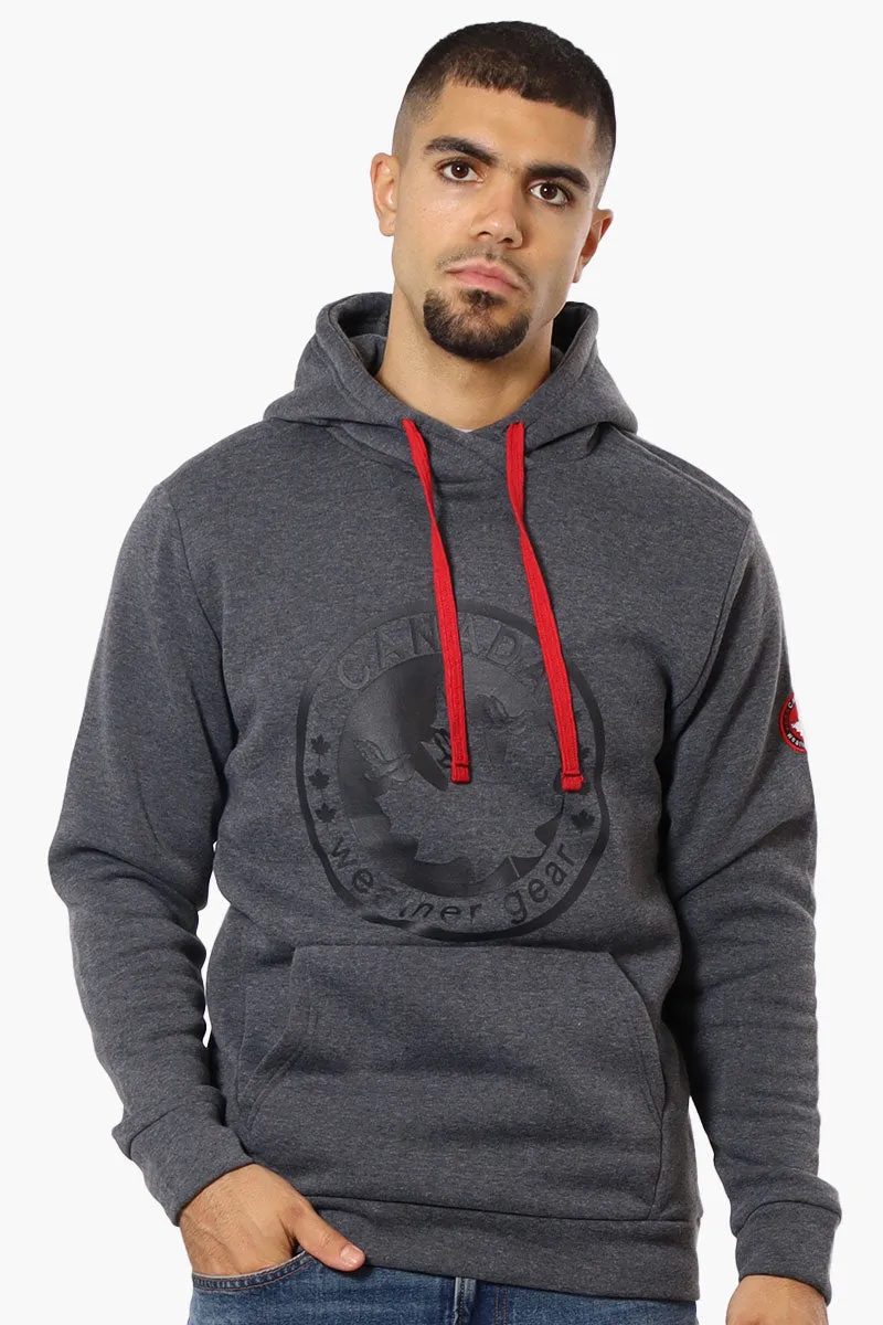 Canada Weather Gear Logo Print Hoodie - Grey