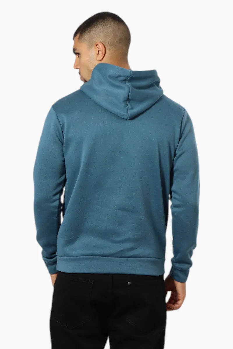 Canada Weather Gear Mountain Outfitters Print Hoodie - Teal
