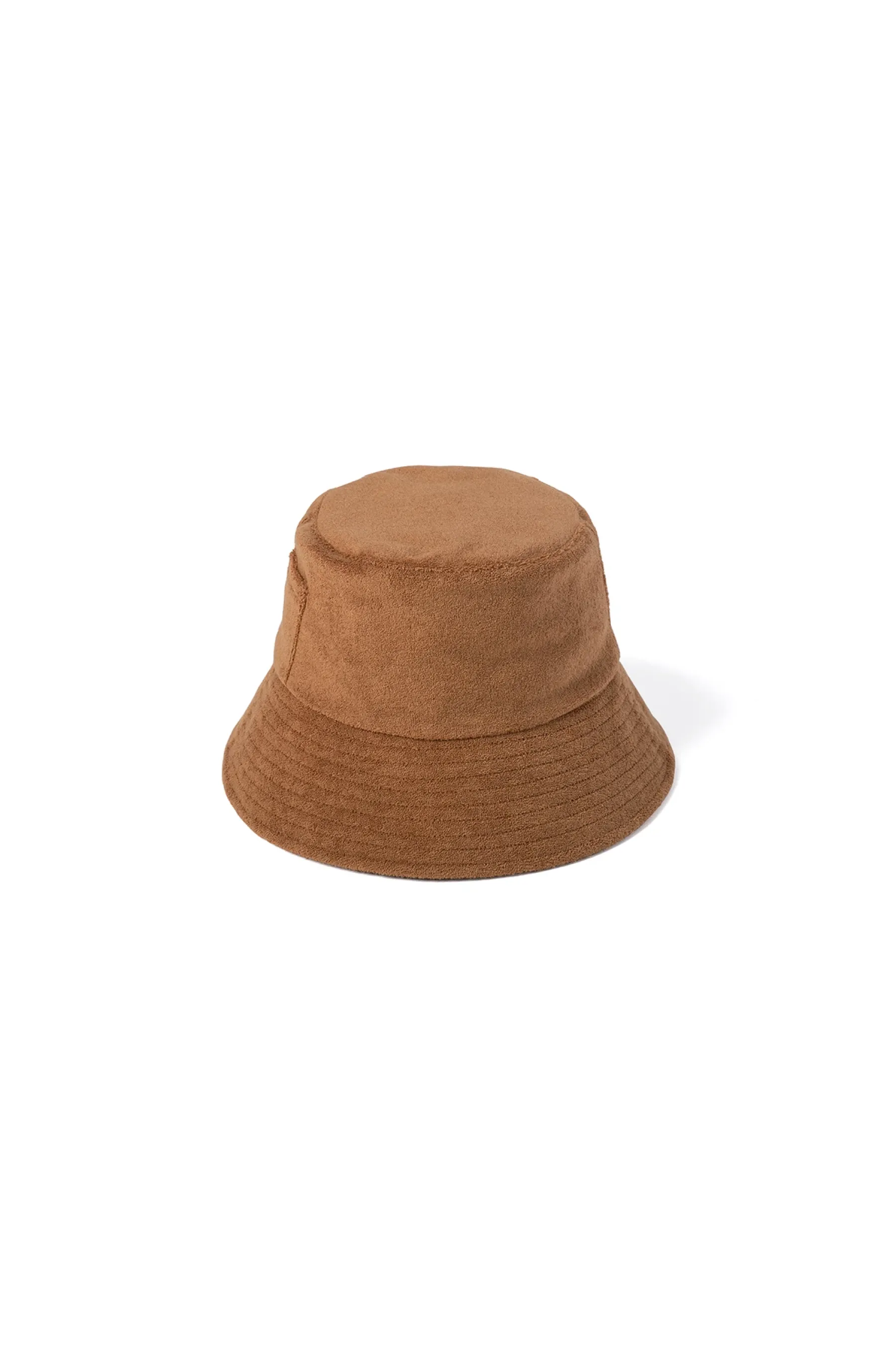 Coffee Terry Wave Bucket Hat
