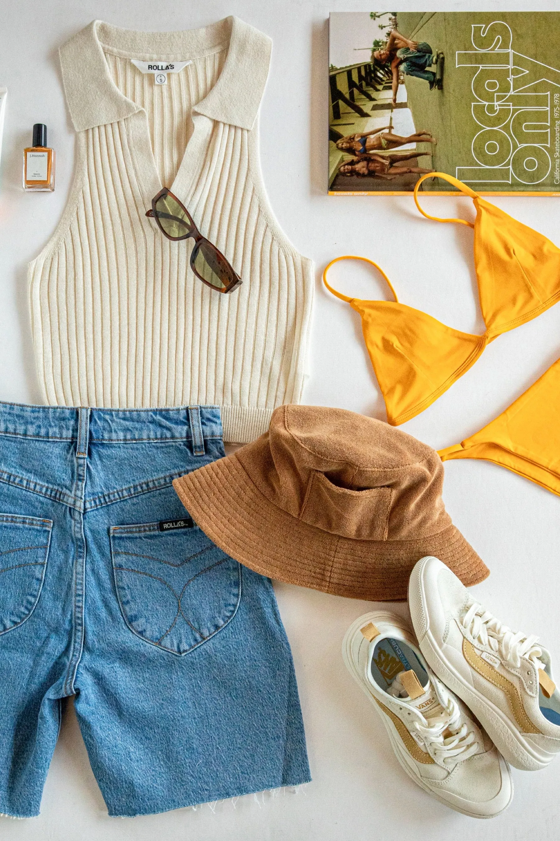 Coffee Terry Wave Bucket Hat