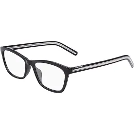 Converse Women's Eyeglasses - Black Square Full-Rim Plastic Frame | CONVERSE CV5014 1