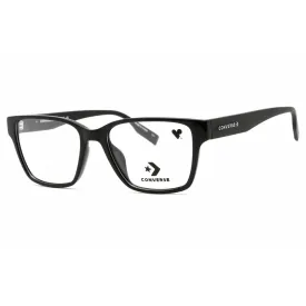 Converse Women's Eyeglasses - Full Rim Black Plastic Rectangular Frame | CV5017 001