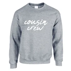 Cousin Crew Kids Sweatshirts Heather Grey (MRK X)