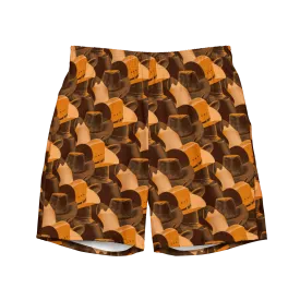 Cowboy Headwear Swim Trunks