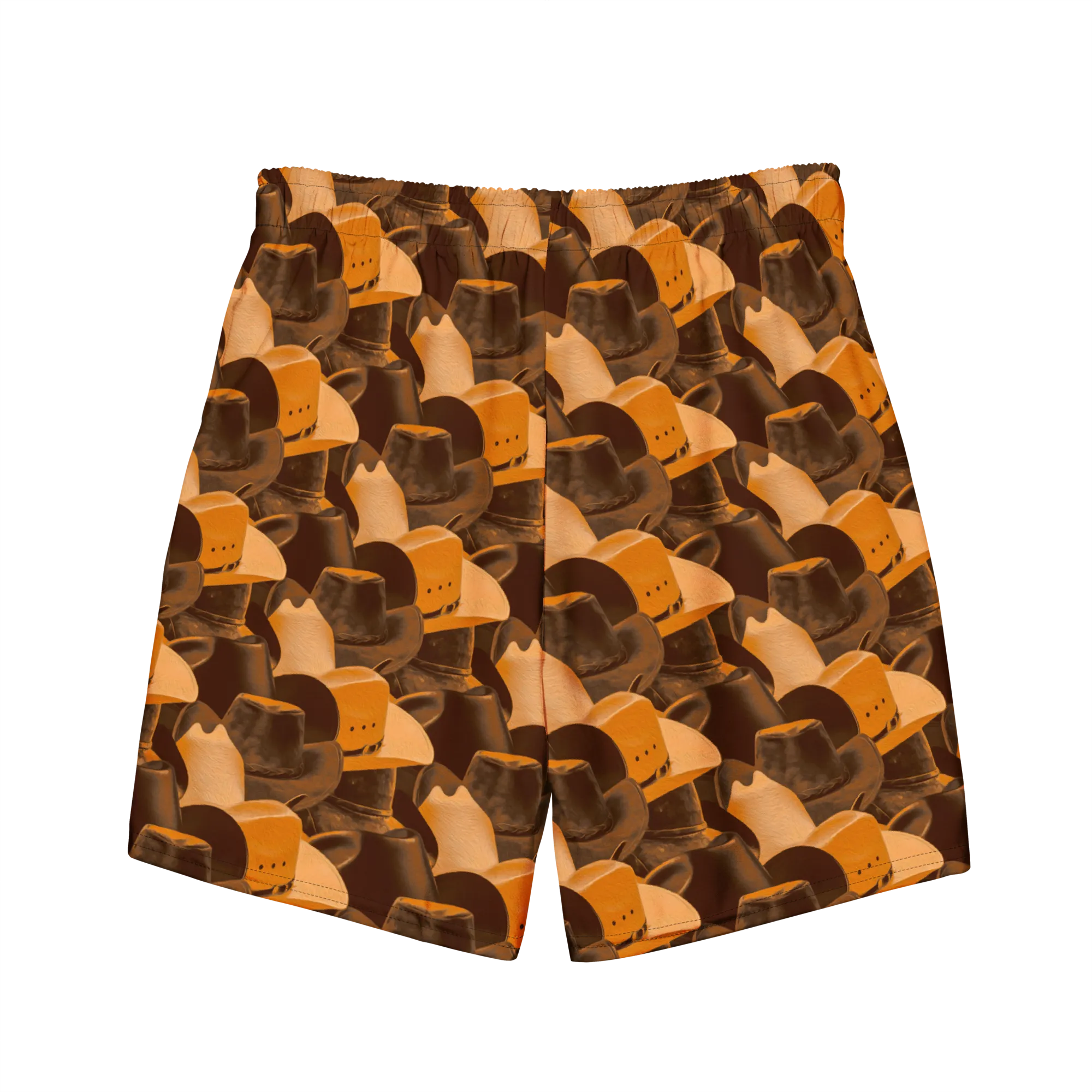 Cowboy Headwear Swim Trunks