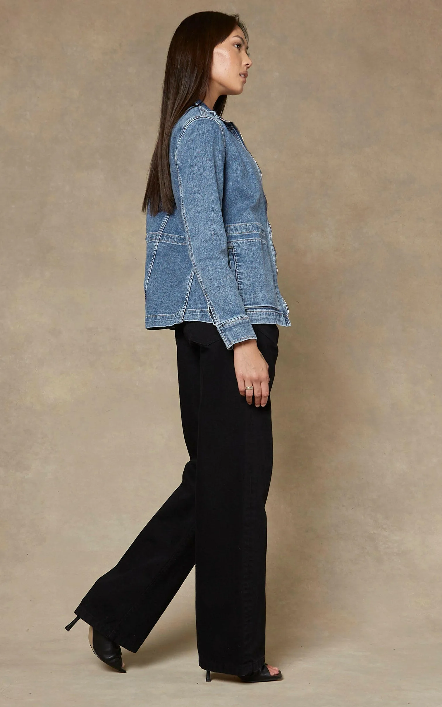 Ella Baggy Black Jeans