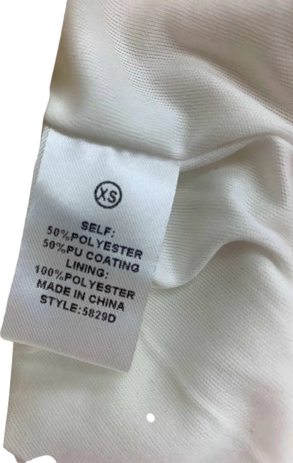 Fashion Nova White Strapless Dress XS