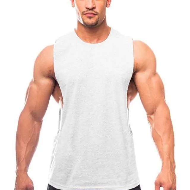 Fitness Sportwear Vest T-Shirt For men