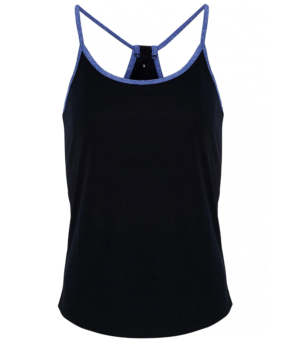 French Navy/Blue Melange - Women's TriDri® yoga vest