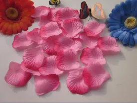 Fuchsia Fabric Rose Petals | 400 ct