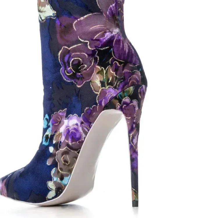Funki Buys | Boots | Women's Snake Leopard Cloth Long Boots