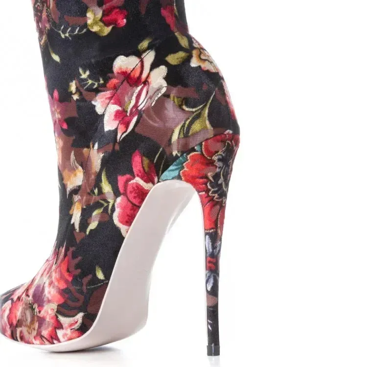 Funki Buys | Boots | Women's Snake Leopard Cloth Long Boots