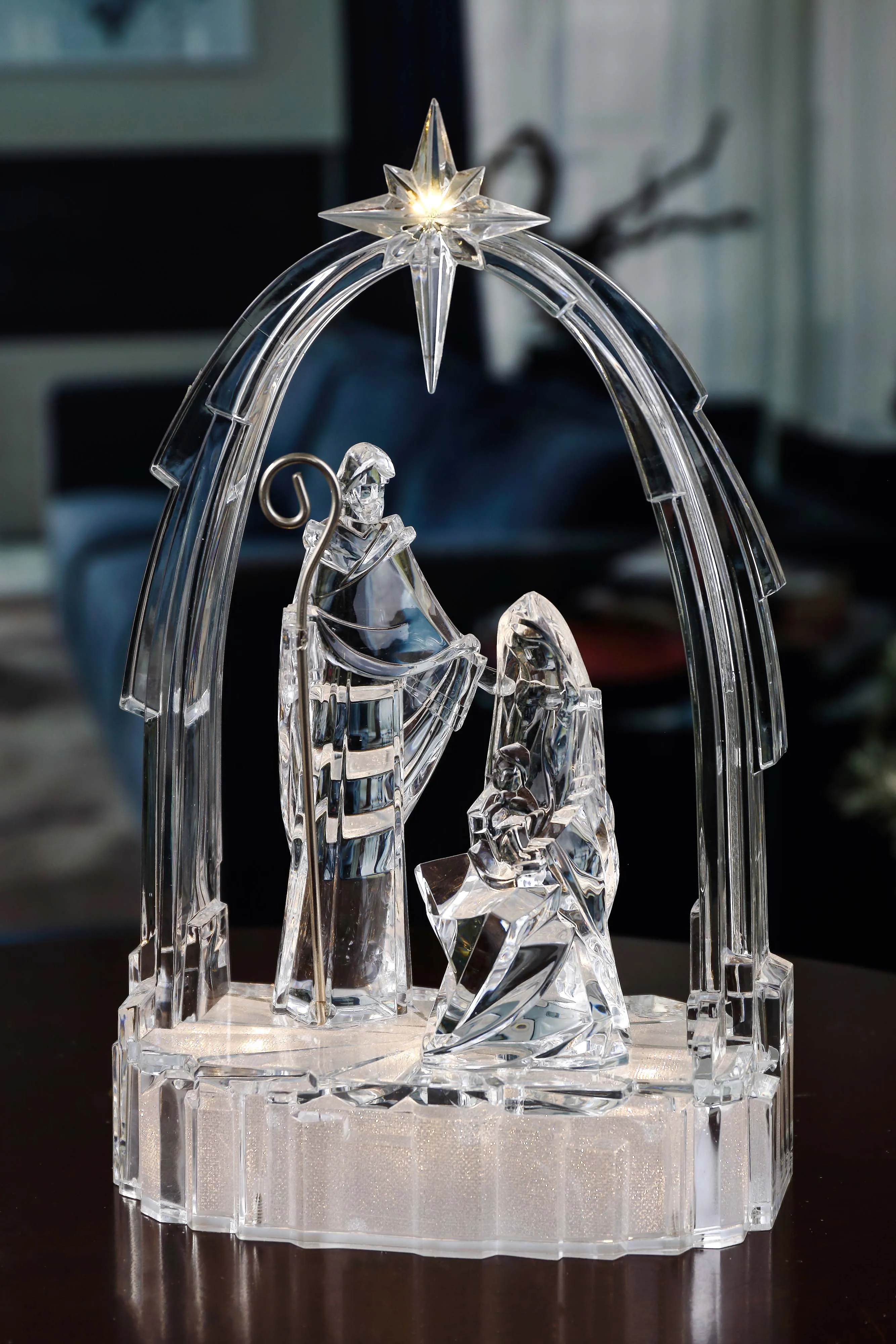 Gold Arched Lg. Holy Family