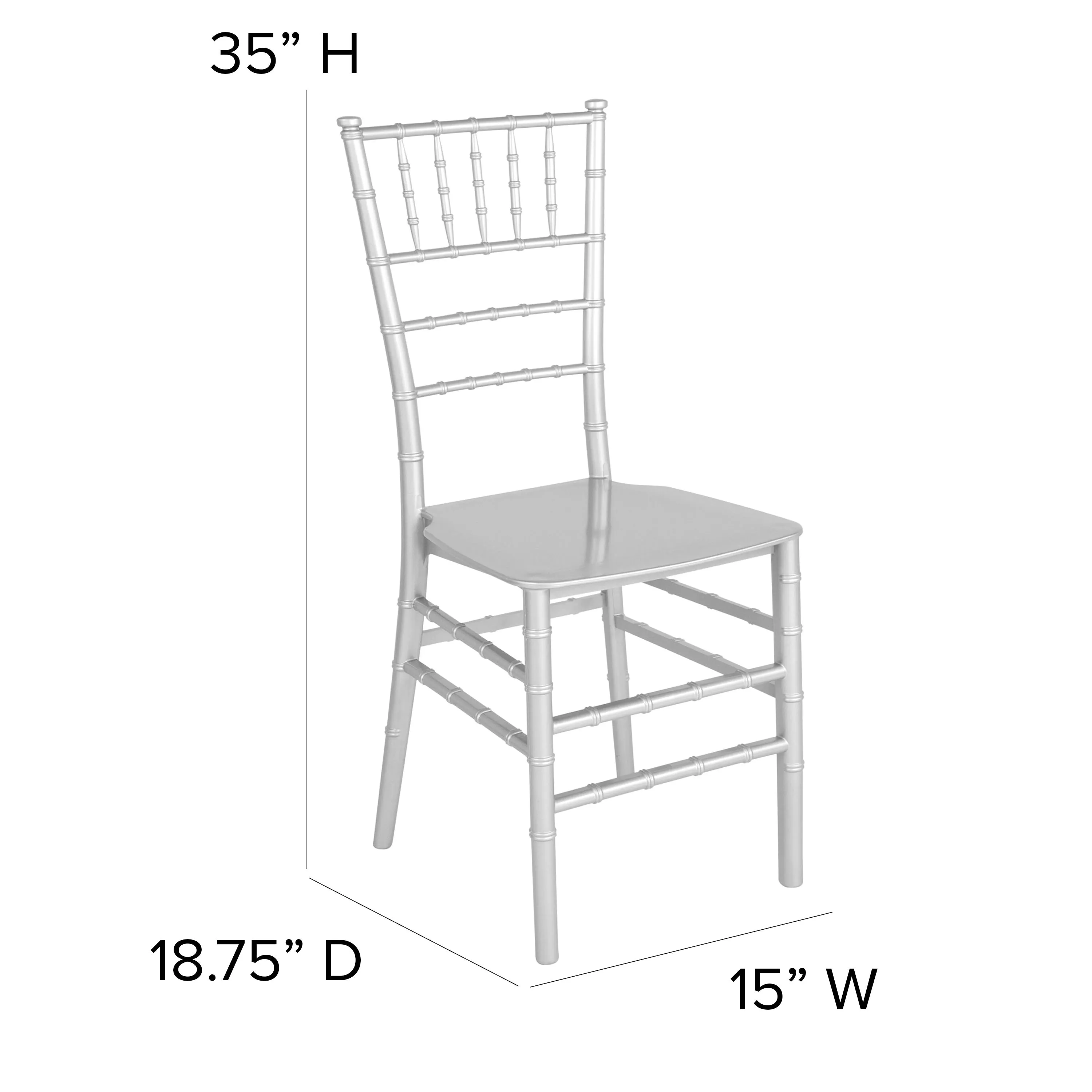 HERCULES Series Resin Stackable Chiavari Chair