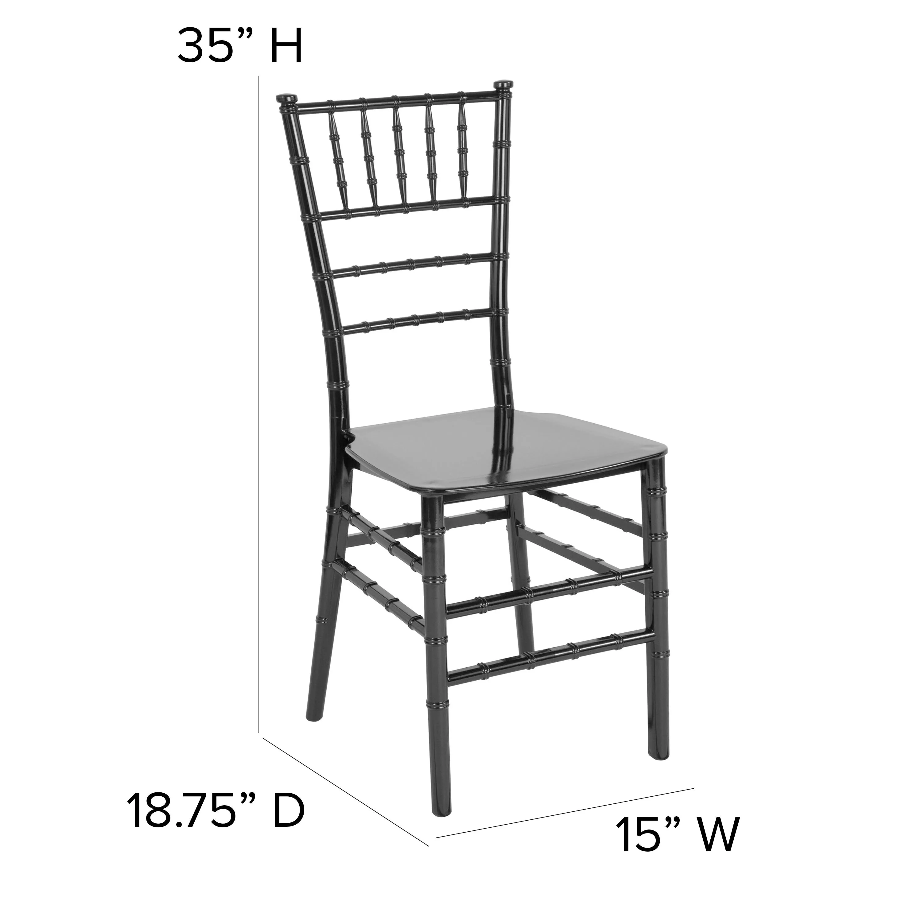 HERCULES Series Resin Stackable Chiavari Chair