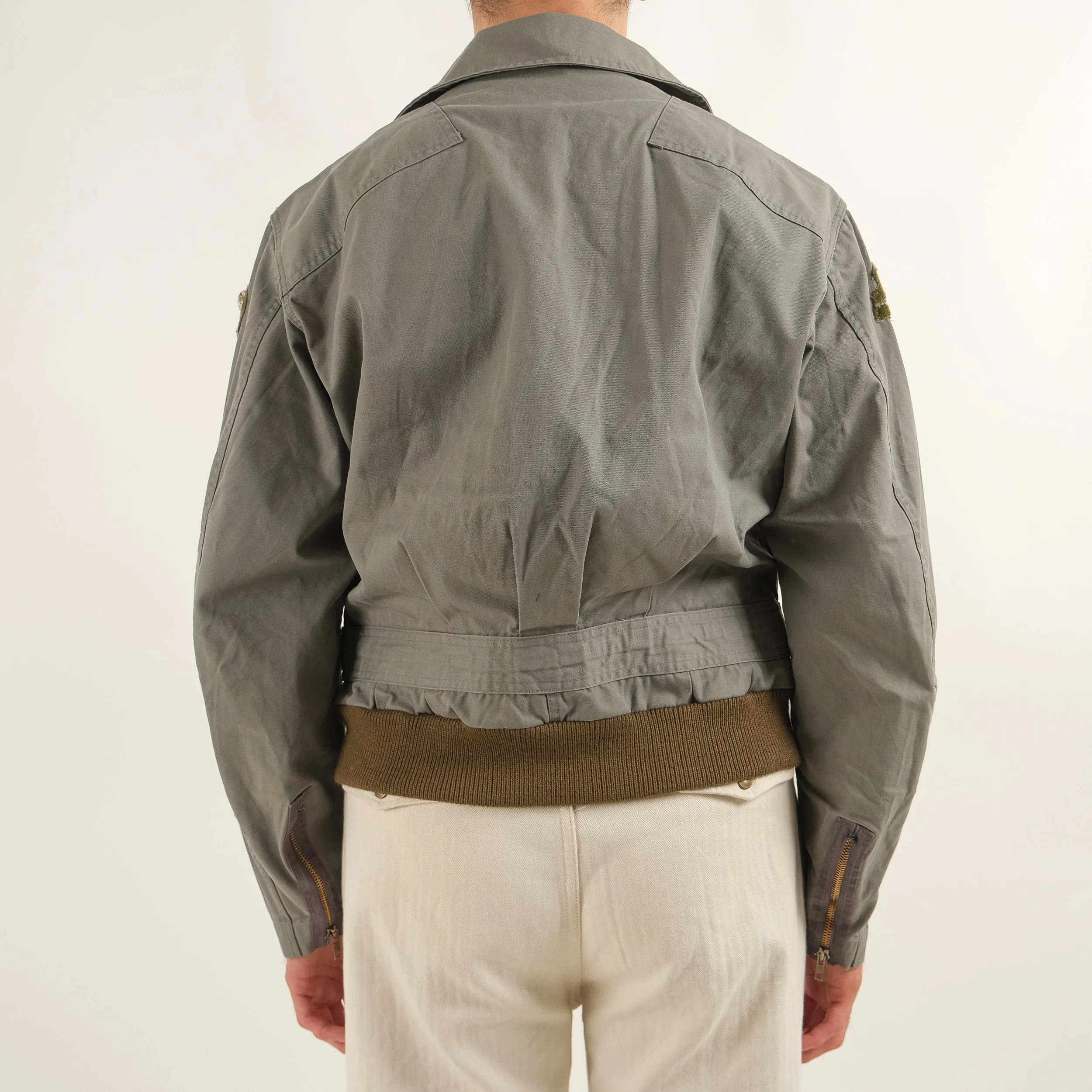 ITALIAN MODIFIED AVIATOR JACKET #6