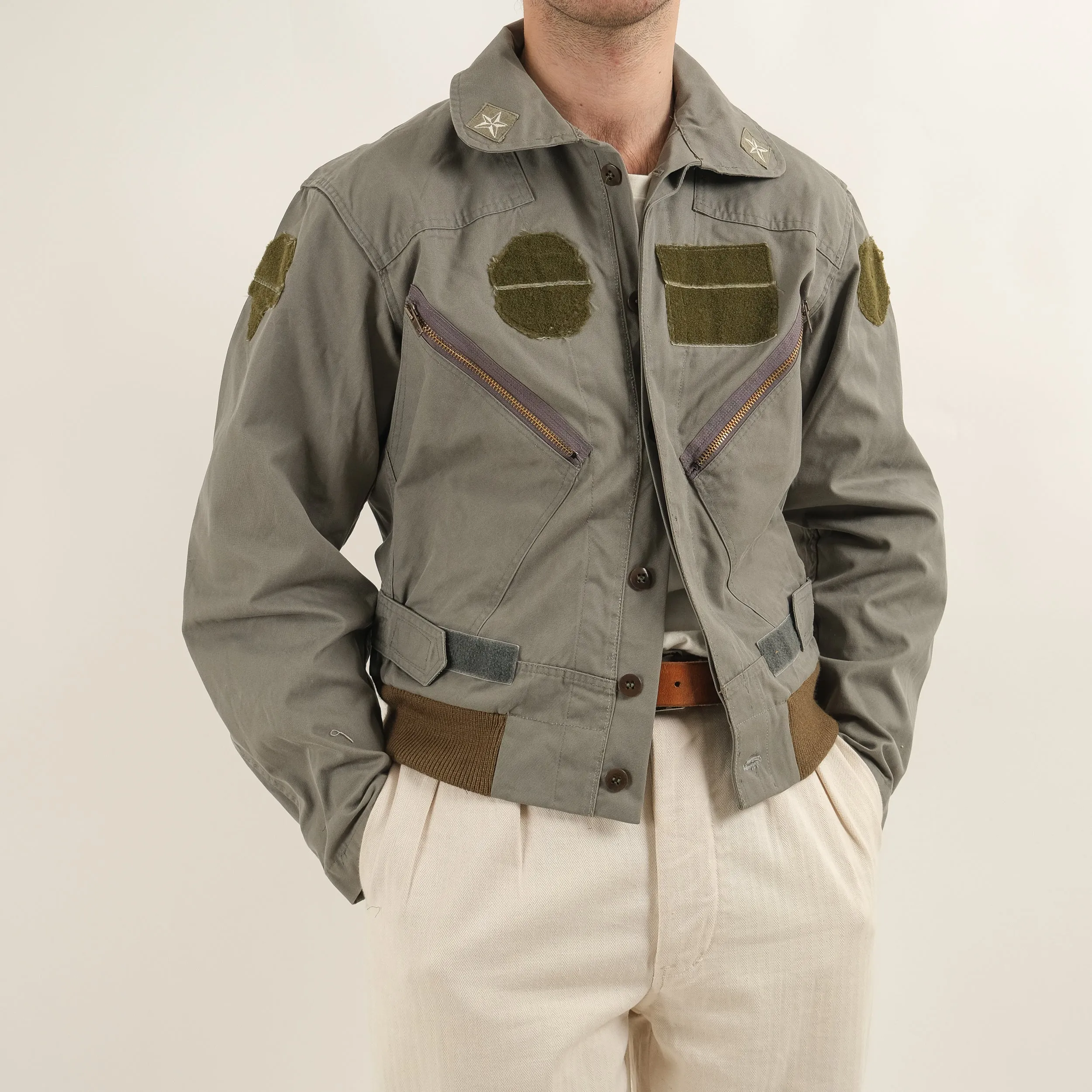 ITALIAN MODIFIED AVIATOR JACKET #6