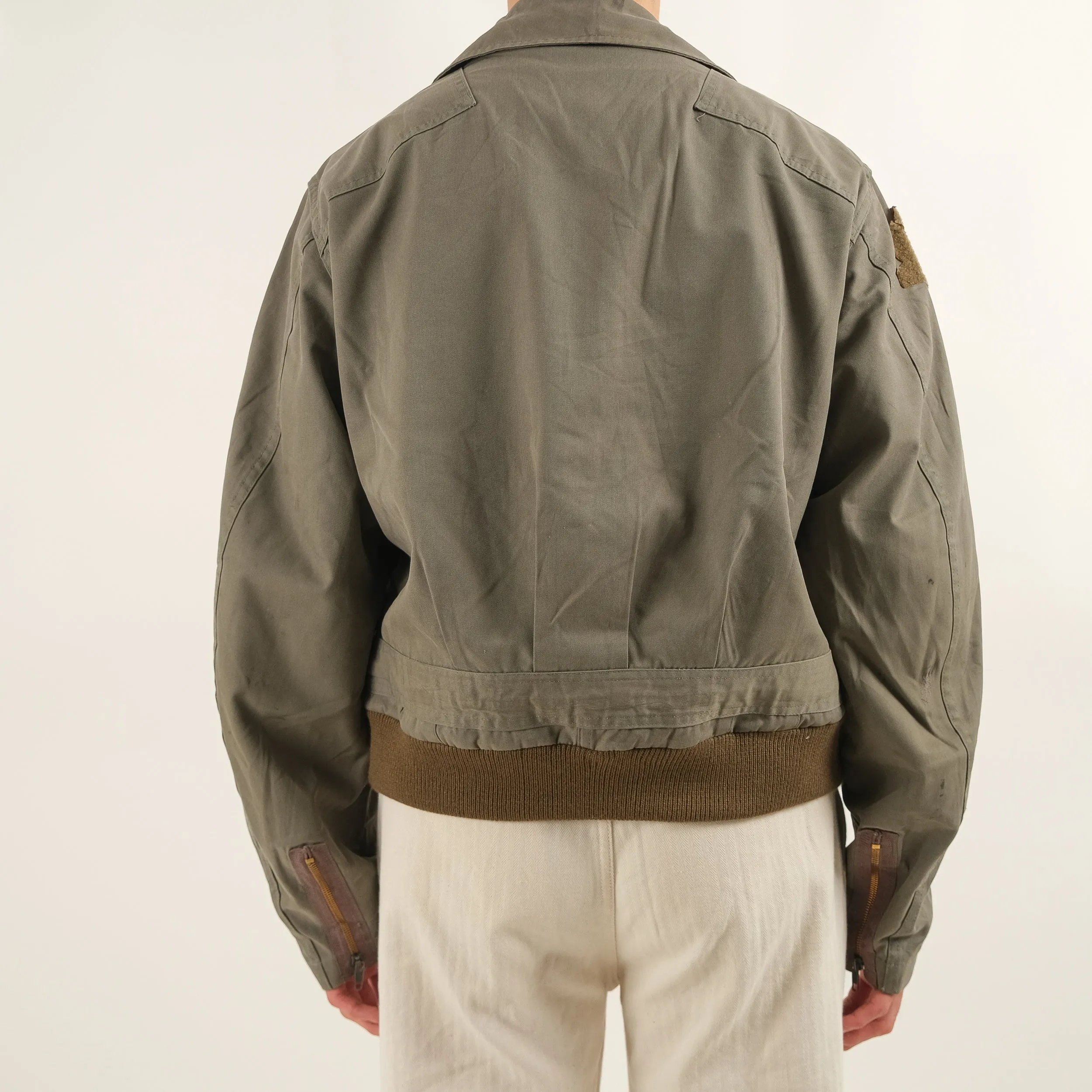 ITALIAN MODIFIED AVIATOR JACKET #7