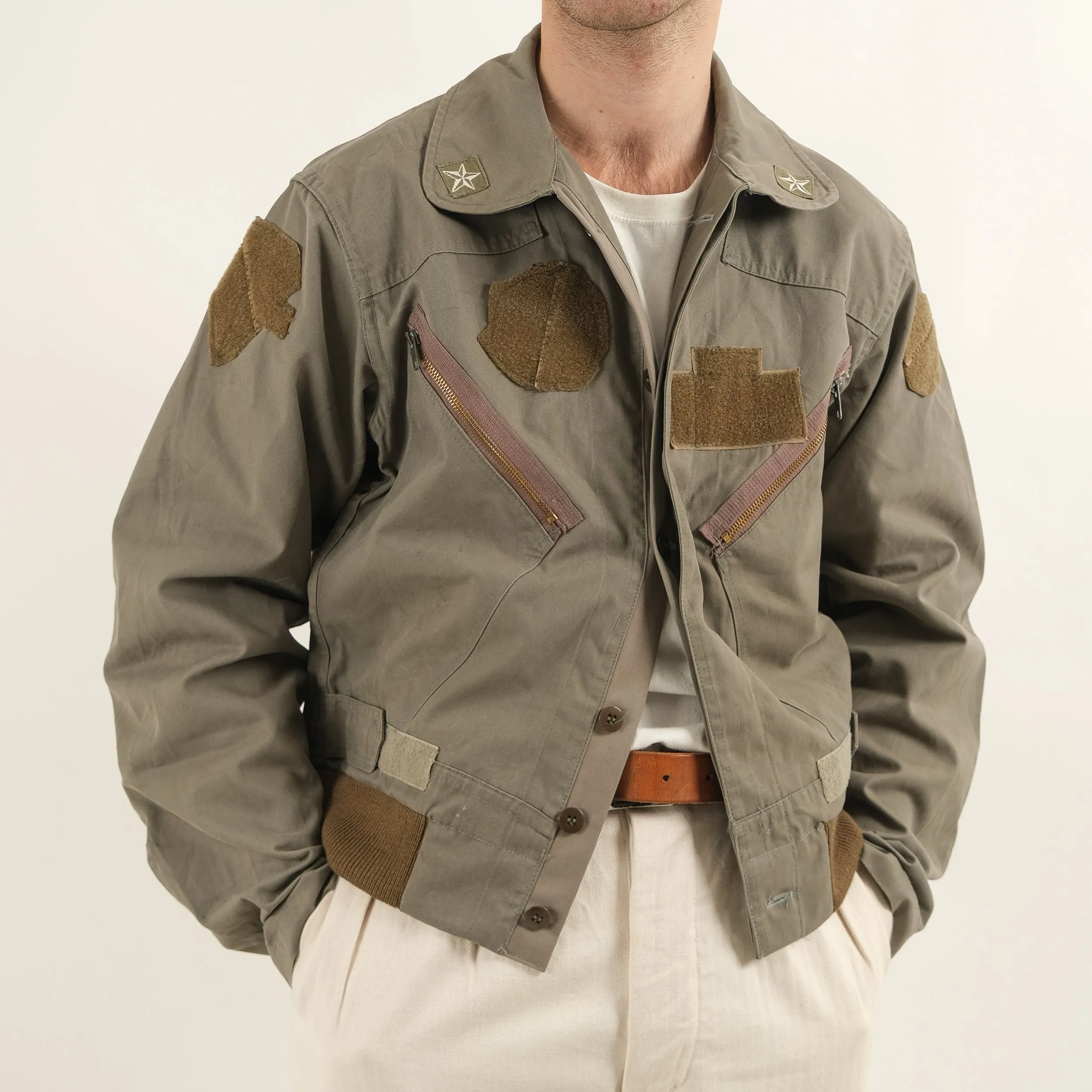 ITALIAN MODIFIED AVIATOR JACKET #7