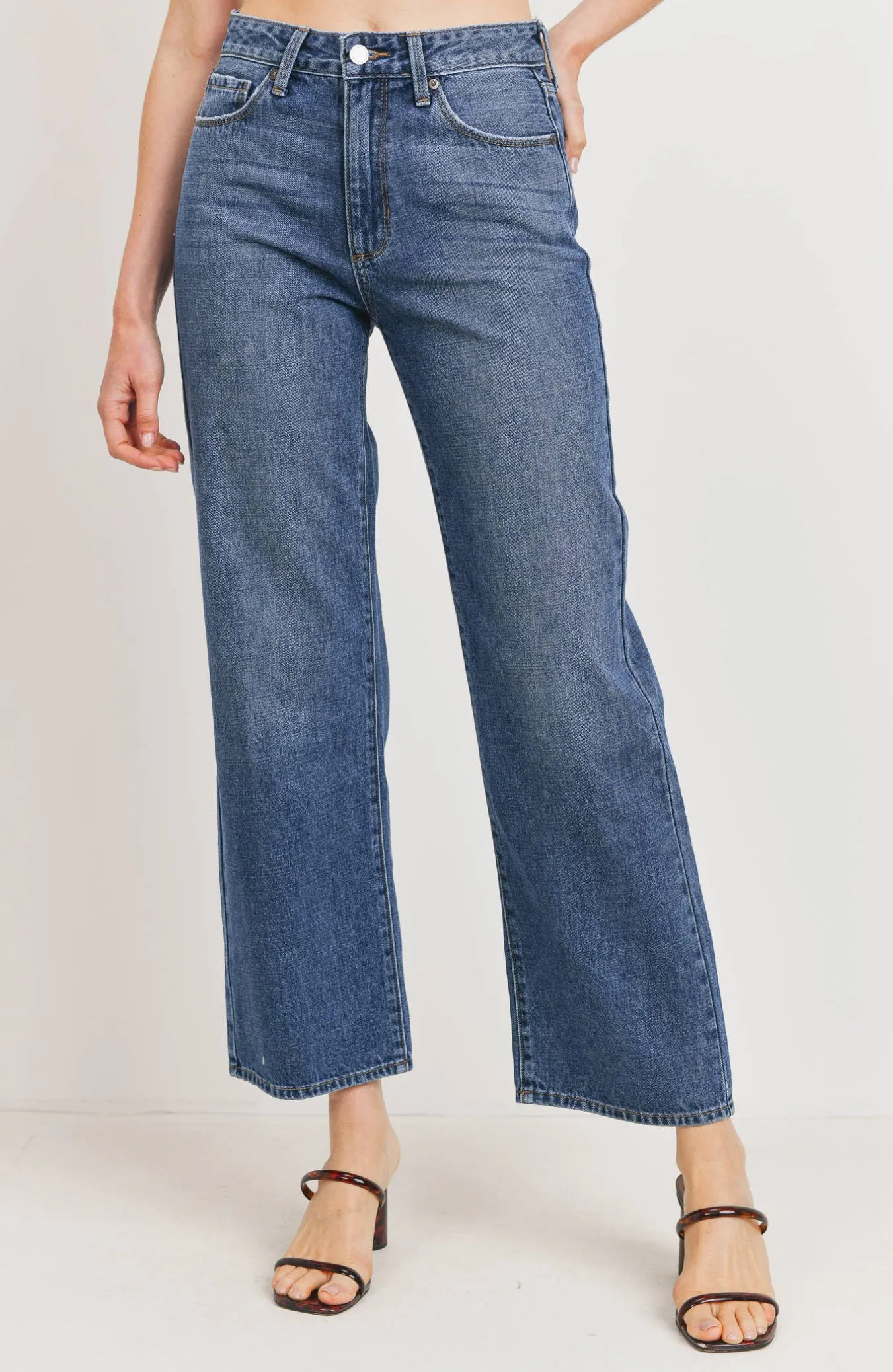 JBD High Rise Clean Dad Jean