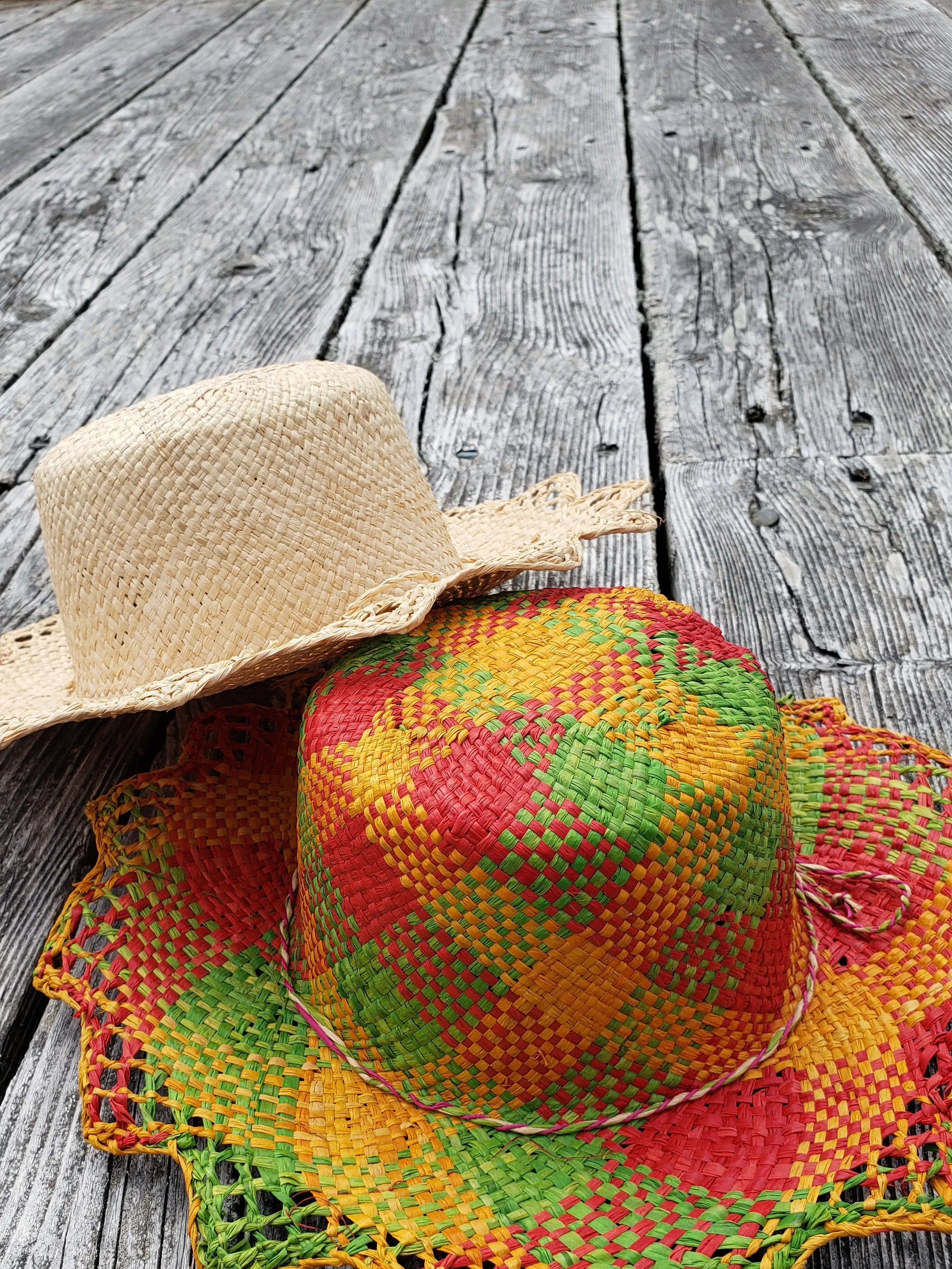 Kids Scalloped-Brim Sun Hat