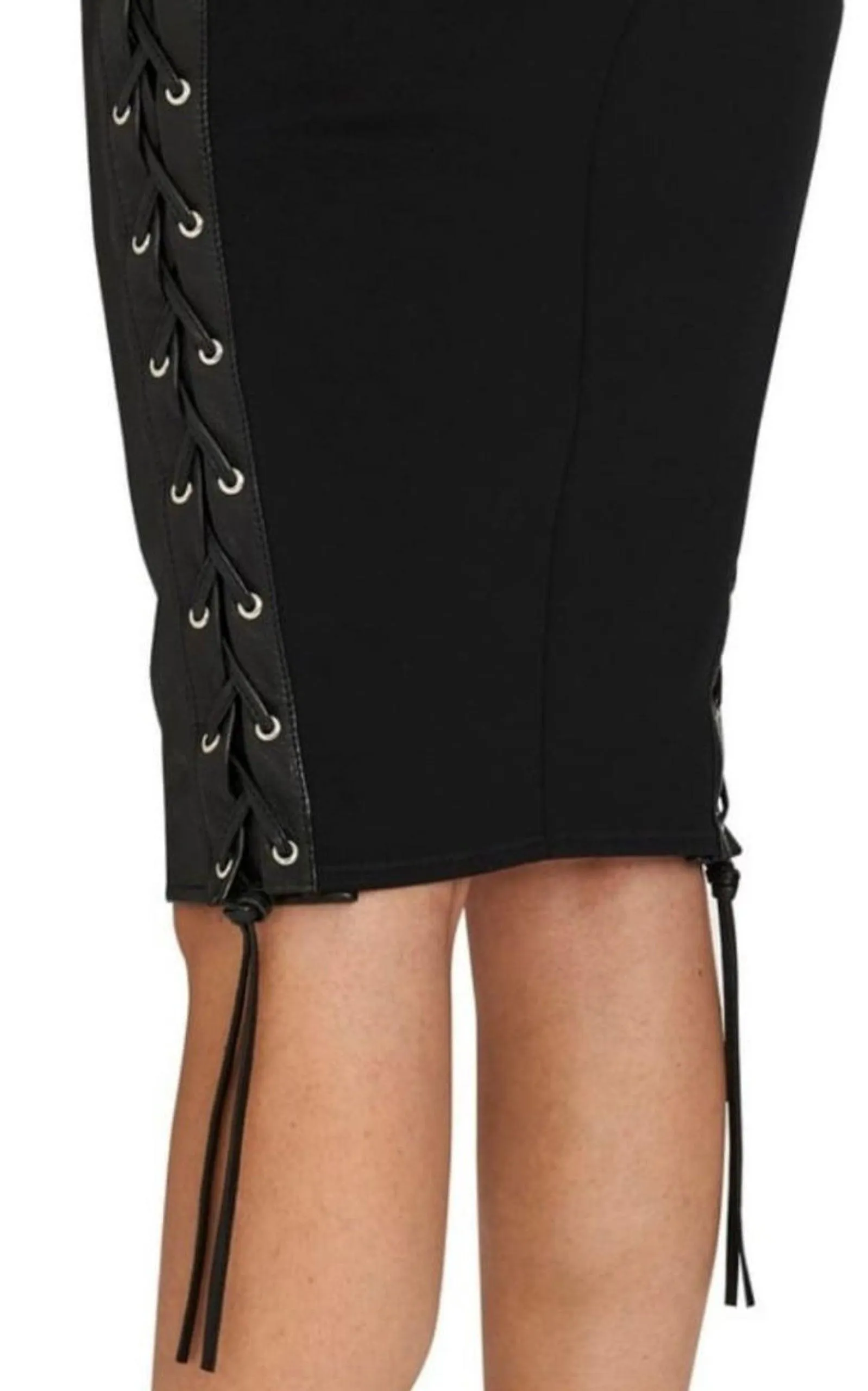 Leather Pencil Skirt